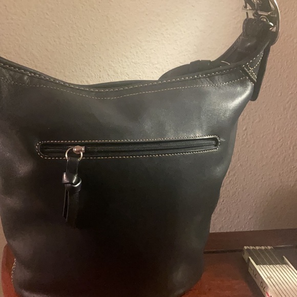 Coach Leather Bucket Bag - Picture 5 of 11